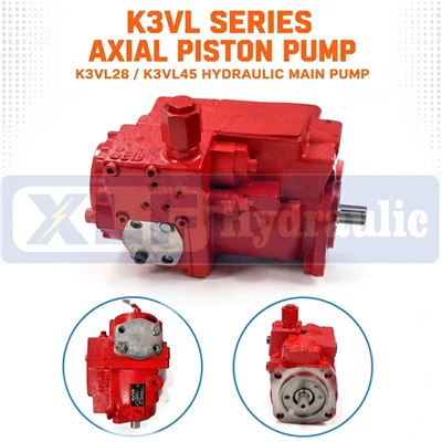 K3VL-serien aksialstempelpumpe K3VL28/ K3VL45 hydraulisk hovedpumpe